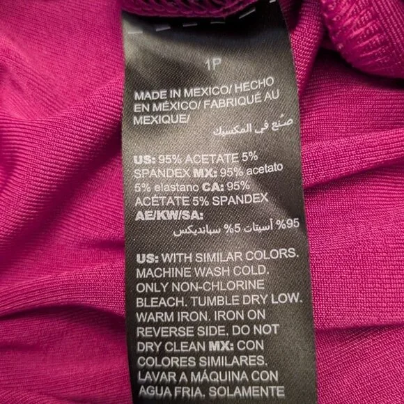 Chicos Travelers Pants No Tummy Petite Fuschia Chicos Size 1P US 8 Petite / MP - Picture 5 of 7